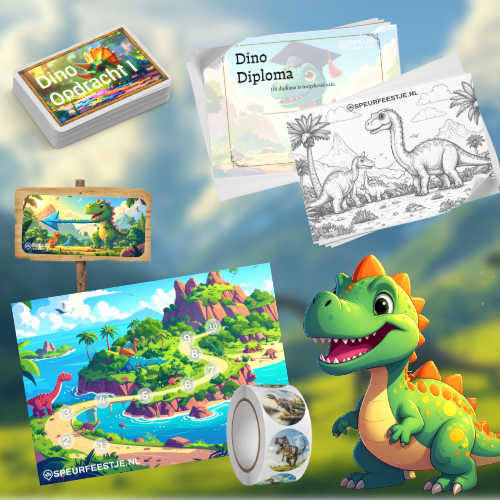 Speurtocht Dino Thema